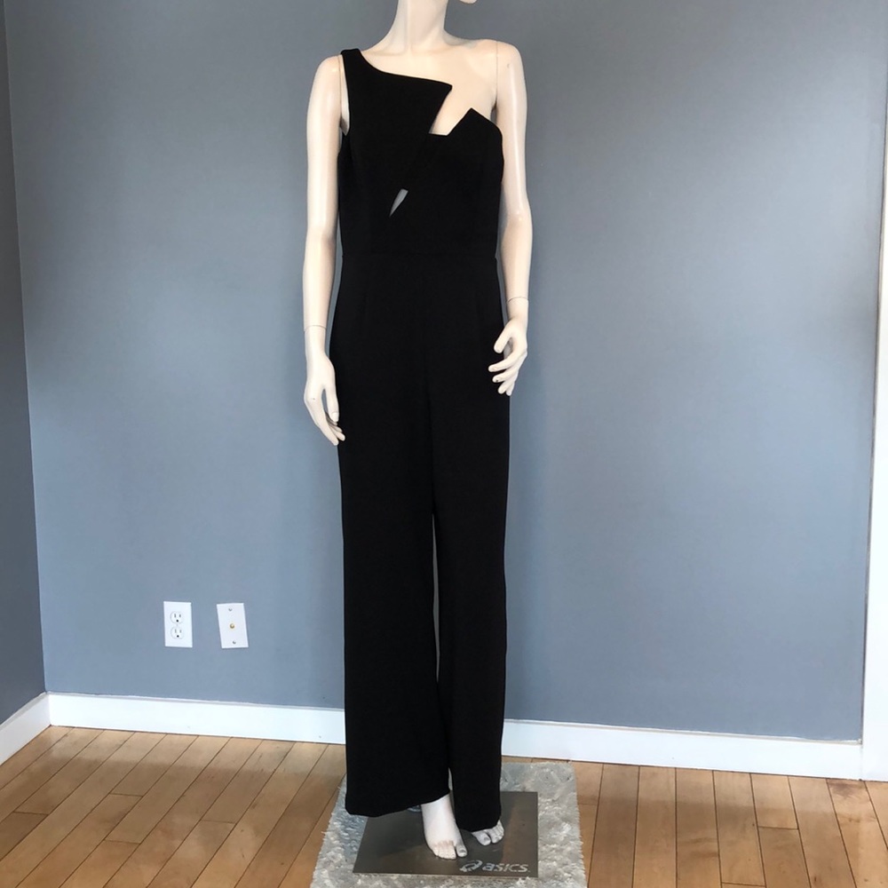 NWOT JAYGODFREY Black Cutout Jumpsuit